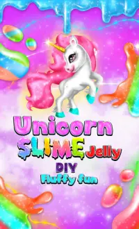 Unicorn Slime Jelly DIY Fluffy Fun Screen Shot 0