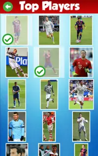 تخمين لاعب كرة القدم Screen Shot 2