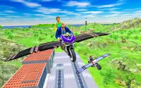 Flying Motorbike 3D Simulator Screen Shot 3