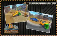 Crane Excavator Driving Sim City Construction 2018 Screen Shot 5