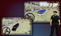 Crime City Police Bus Sim Screen Shot 0