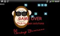 Monkey Business gioco memoria Screen Shot 2