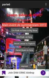 Quiz de WWE Screen Shot 2