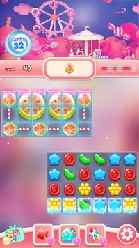 Candy Go Round - キャンディマッチ3パズルゲーム Screen Shot 2