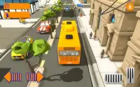 Condução de ônibus offroad simuladorde aventura 3D Screen Shot 3