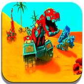 Machine Dino Super trux Adventure Game