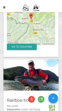 Fly fishing application Screen Shot 2