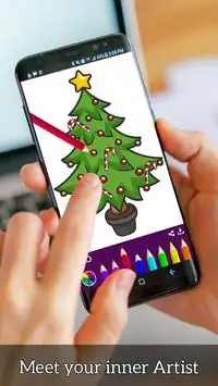 Livro de colorir para o Natal 2018 - Xmas Fun Screen Shot 0