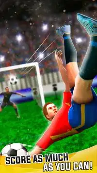 Futebol Penalidade: Marcar Gols Jogador vs Goleiro Screen Shot 7
