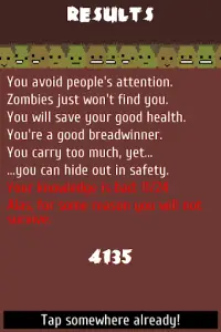 Zombie Apocalypse Quiz Screen Shot 5