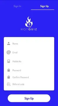 HotQuiz - Play And Earn Money Screen Shot 0