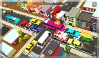 Traffic Controller Simulator-Road Accidents Rescue Screen Shot 8