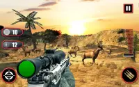 дикий животное охота: снайпер стрелок 2019 Screen Shot 0