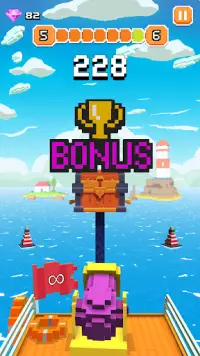 Blocky Tower - Knock Box Balls Ultimate Knock Out Screen Shot 5