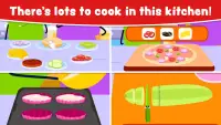 Çocuklar için Yemek Pişirme Oyunları Screen Shot 15