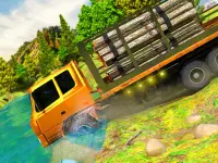 Camion cargo Offroad - Jeu de conduite de camion Screen Shot 1