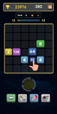 Merge Number Puzzle: Merge! Block Puzzle Game Screen Shot 5