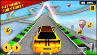 सड़क। कार रेसिंग। स्टंट खेल: आकाश चढ़ाई Screen Shot 0