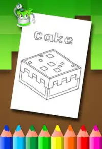 Minecraft Coloring Pages Screen Shot 5