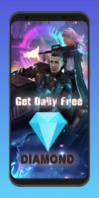 Fire Diamonds 💎 Daily Free Spin Free F Fire Game Screen Shot 0
