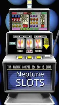 3D Neptune Slots - Free Screen Shot 0