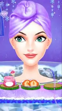 ☃️Baby Snow White Makeup Salon: Hazel games Screen Shot 4