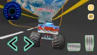Monster Truck: Car Stunt Game Screen Shot 3