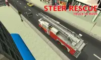 пожарная машина спасательной Screen Shot 1