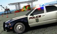 Real Police Car Parking 3D Sim Screen Shot 4