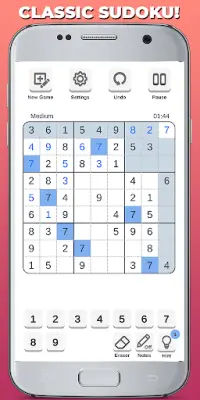 Sudoku - Free Classic Sudoku Puzzle Screen Shot 0