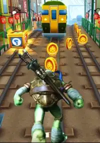 Ninja Subway Turtle Screen Shot 0