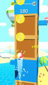 Pokey Jump - Free Rolling Ball Game Screen Shot 2