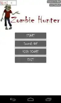 Zombie Hunter Screen Shot 0