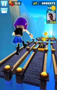 Subway multiplayer : rush endless surf 3D PLUS Screen Shot 5