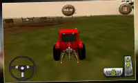 Animal Farming Tractor 3D Sim Screen Shot 1