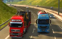 Cargo Trailer Transport Truck Driving Game 2020 Screen Shot 2