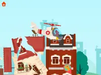 恐竜ヘリコプター – 子供用飛行機ゲーム Screen Shot 9