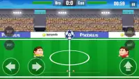 Mini Football Head Soccer Game Screen Shot 1