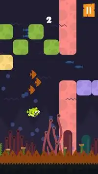 Amazing Flappy Fish Screen Shot 0