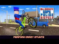 Blocky Cops Police Bicycle Screen Shot 10