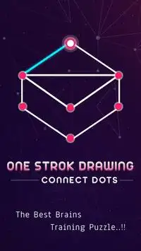 Single Stroke Drawing: Connect All Dots One Stroke Screen Shot 0