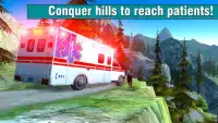 Hill Climb: Ambulance Driver Screen Shot 2