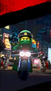 Gran carrera de motos Ninja Screen Shot 2