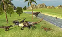 Angry Dino Raptor Simulator Screen Shot 3