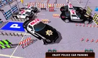 lujo policía coche conducción simulador parque Screen Shot 4