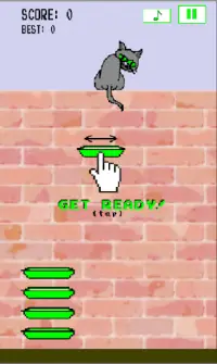 Kitty Poo Catcher kaboom game Screen Shot 1