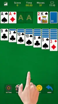 Solitaire Klondike Classic Screen Shot 5