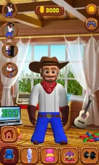 Talking Cowboy Screen Shot 2