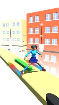Surfer Hero Skate Space Super Run Screen Shot 7
