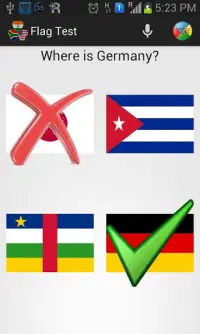 Learn Flags of world Quiz Screen Shot 4